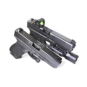 Glock 19 Gen 4 MOS 9mm Ammo X-Werks Agency TIN Trijicon Suppresso