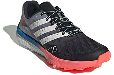 Image of Adidas Terrex Speed Ultra Trail Running Shoes - Womens, Core Black/Crystal White/Turbo, 7.5, H03192-7.5