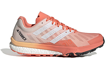Image of Adidas Terrex Speed Ultra Trail Running Shoes - Womens, Coral Fusion/Crystal White/Core Black, 8 US, HR1151-8