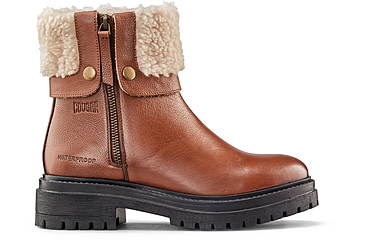 Image of Cougar Vigo Leather Waterproof Winter Boots - Womens, Cognac, 6 US, VIGO-L-Cognac-6