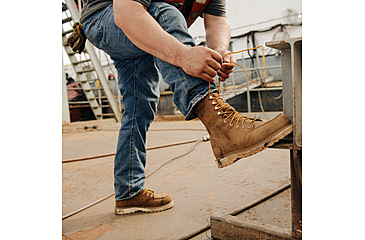 Image of Danner Cedar River Moc 8in Aluminum Toe Work Shoes - Mens, Brown, 7.5 US, D, 14303-7.5D