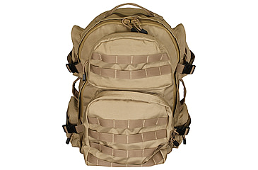 Image of NcStar Tactical Back Pack w/PALS Webbing - Tan CBT2911 