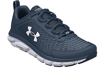 Image of Under Armour Charged Assert 9 4E Running Shoes - Mens, Academy / White, 12.5, 302485740012.5