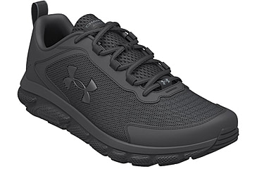 Image of Under Armour Charged Assert 9 4E Running Shoes - Mens, Black / Black, 13, 302485700213