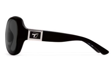 Image of 7 Eye Signature Series Lily Sunglasses - Women's, Photochromic Day Night Eclypse Lenses, Glossy Black Frame, 820517
