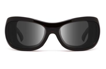 Image of 7Eye by Panoptix Womens AirShield Sedona Sunglasses, RX Ready, Ruby Fade Frame, SharpView Gray Lens, M-L 326441