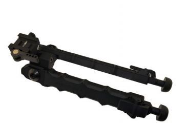 Image of ACCU-TAC Large Caliber Rifle Quick Detach Bi-Pod, Flat Black, Large LRBQD-0100