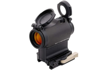 Image of Aimpoint Micro T-2 Red Dot Reflex Sight, 2 MOA Dot Reticle, 1x18mm, w/ LRP Mount &amp; Spacer, Black, Semi Matte, Anodized, 200198