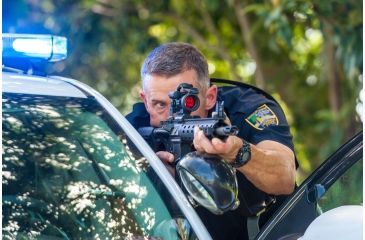 Aimpoint Pro Patrol Rifle Optic 1x30mm Red Dot Sight, 2MOA Dot Reticle, Black 12841