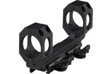 Image of American Defense Manufacturing Dual Ring Scope Mount Straight Up, Spaced Wide to Fit Larger Scoped Like SCHMIDT &amp; BENDER, 40mm Rings, Black, AD-RECON-SW 40 STD-TL