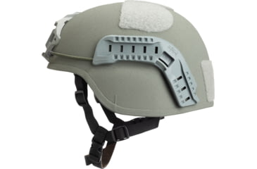 Image of ArmorSource Aire LE Law Enforcement Ultra-Lightweight Fully Loaded Reguar-Cut Ballistic Helmet, Large, Foliage Green, AIRELE-RCL-R10P2-R-W3-V-FG