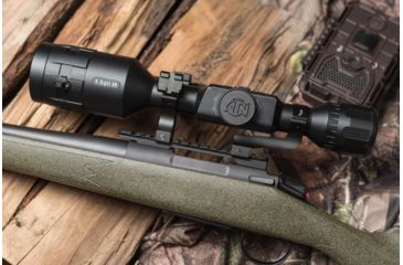Image of ATN X-Sight-4k, 3-14x, Pro edition Smart Day/Night Hunting Rifle Scope with Full HD Video rec, WiFi, GPS, Smooth zoom and Smartphone controlling thru iOS or Android Apps, Black, DGWSXS3144KP