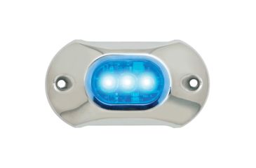 Image of Attwood Marine Light Armor Underwater LED Light - 3 LEDs - Blue 54555