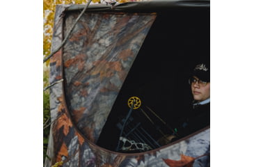 Image of Barronett Blinds Prowler 350 Hunting Blind, Bloodtrail Woodland Camo, 012642022289