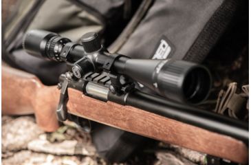 Image of Barska 10-40X50 Adjustable Objective Varmint Rifle Scope, Matte Black, MilDot Reticle