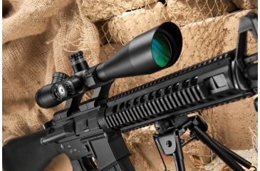 Image of Barska 4-16x50mm Illuminated Rifle Scope, Mil-Dot Sniper Reticle - AC11670