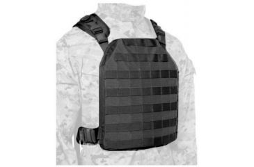 Image of BlackHawk MOLLE Lightweight Plate Carrier Harness, Black, Medium