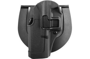 Image of BlackHawk Sportster SERPA Holster, Gunmetal Gray, Right Hand - Glock 17/22 - 413500BK-R