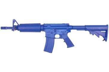 Image of Blueguns M4 Commando Flat Top Open Stock Training Long Gun, Blue, FSM4CFT