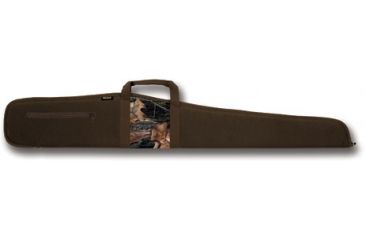 Image of Bulldog Cases &amp; Vaults Camo Panel Brown with Camo Panel 52in Shotgun Case BD217