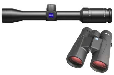 Image of Zeiss Terra 2-7x32 Rifle Scope w/ Reticle 20 &amp; Hunting Turret 522721-9920 and Zeiss Terra 10x42 ED Binocular 524206-9901-000 5227219920-KIT1