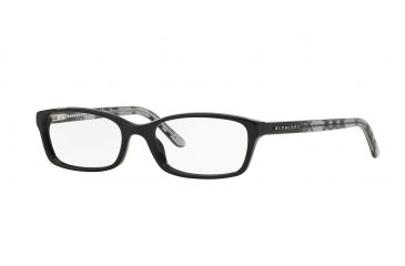 Image of Burberry BE 2073 Eyeglasses Styles Black Frame w/Non-Rx 51 mm Diameter Lenses, 3164-5116