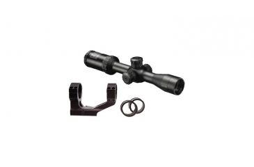 Image of Bushnell AR Optics 2-7x32 Rimfire Rifle Scope w/ BDC Reticle with Millett 1 Inch to 30 mm Scope Mount