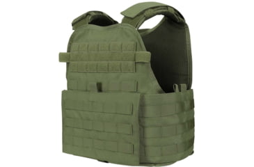 Image of Caliber Armor AR550 11 x 14 Level III+ Body Armor and Condor MOPC Package, OD Green, Large/2XL, 19-AR550-MOPC-1114-OD