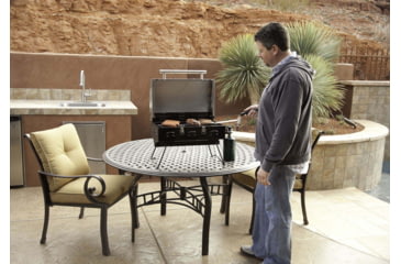 Image of Camp Chef Portable BBQ Grill, Stainless Steel, PG100