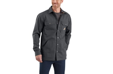 carhartt men's ripstop solid shirt jac