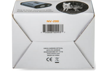 Image of Carson Mini Aura NV-200 Digital Night Vision Pocket Monocular, Box Pack NV-200