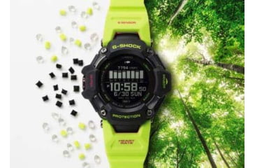 Image of Casio Tactical/vlc Distribution GBDH20001A9 Casio Tactical Tactical Black/Yellow Biomass Plast