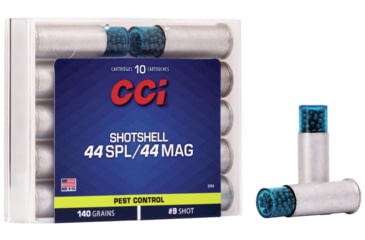 Image of CCI Ammunition Pest Control Shotshell .44 Special 140 grain Shotshell Centerfire Pistol Ammo, 10 Rounds, 3744