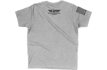 Image of Christensen Arms Topo Map T-Shirt - Men's, Small, Heather Gray, 720-00102-00