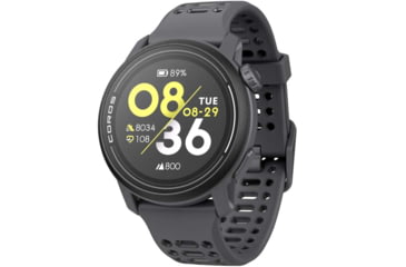 Image of COROS Pace 3 GPS w/Silicone Band Sport Watch, Black, WPACE3-BLK