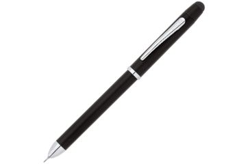 Image of Cross Tech3+ Multifunction Pen - Black and Red Pen, Pencil, Stylus, Satin Black AT00903