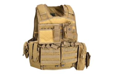 Image of Defcon 5 Body Armor Carrier Set, Tan, D5-BAV06 T