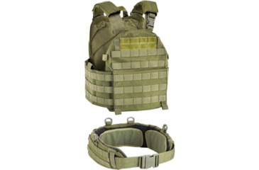 Image of Defcon 5 Vest Carrier, OD Green, NSN 8405150221508, D5-BAV13 OD