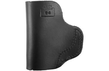 Image of DeSantis The Insider Leather IWB Holster, S&amp;W J FrameS 2in-2 1/4in, Taurus 85, 85CH 2in, Charter Arms Undercover 2in, Kimber K6S 2in, Right Hand, Plain, Black, 031BA02Z0