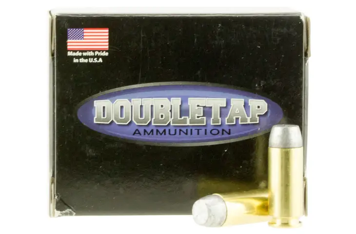 Doubletap Ammunition 10MM230HC Hunter 10mm Auto 230 Gr Hard Cast Solid (HCSLD), 20, HCSLD