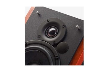 Image of Edifier R1700BT Powered Bluetooth Bookshelf Speakers, Brown, Medium, 4001352