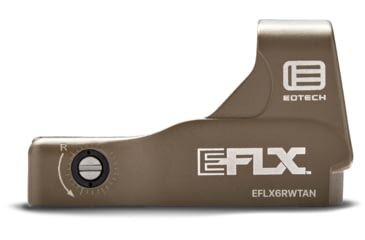 Image of EOTech EFLX Mini Reflex Red Dot Sight, 3 MOA Dot, Tan, EFLX3RWTAN