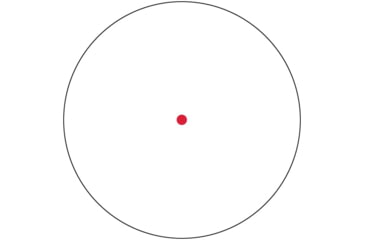 Image of EOTech EFLX Mini Reflex Red Dot Sight, 6 MOA Dot, Black, EFLX6RWBLK