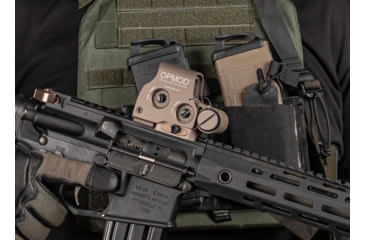 Image of EOTech OPMOD EXPS 3 Holographic Reflex Red Dot Sight, 1 MOA Dot Reticle, Tan, EXPS3-4 TAN OP