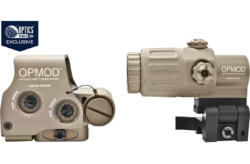 Image of Eotech OPMOD EXPS2-0 Green Reticle Holographic Hybrid Sight w/ G33 Magnifier,STS Mount,Tan, HHS GRN OP
