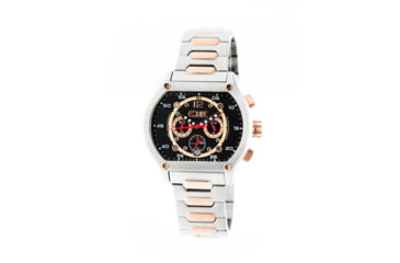 Image of Equipe E701 Dash Watches - Mens - 48mm Case, Quartz Movement, Silver/Rose Gold, One Size, EQUE701