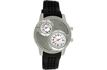 Image of Equipe Q101 Octane Watches - Men's - 47mm Case, Quartz, Black/Silver, One Size, EQUQ105