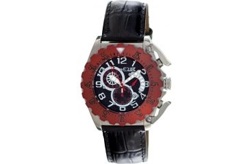 Image of Equipe Q301 Paddle Watches - Men's - Timer, Date, and Weekday Subdials, Quartz, Red, One Size, EQUQ303