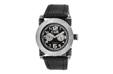 Image of Equipe Tritium Coil Watches - Men's, Silver/Black, One Size, EQUET108