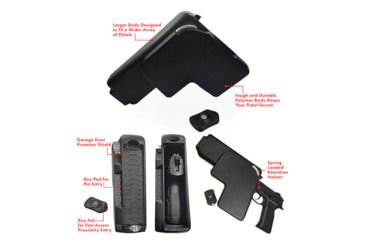 European American Armory Abdo Smart Car Safe Up To 12 Off W Free European American Armory Abdo Smart Car Safe Fits Compact Pistols Black 999795